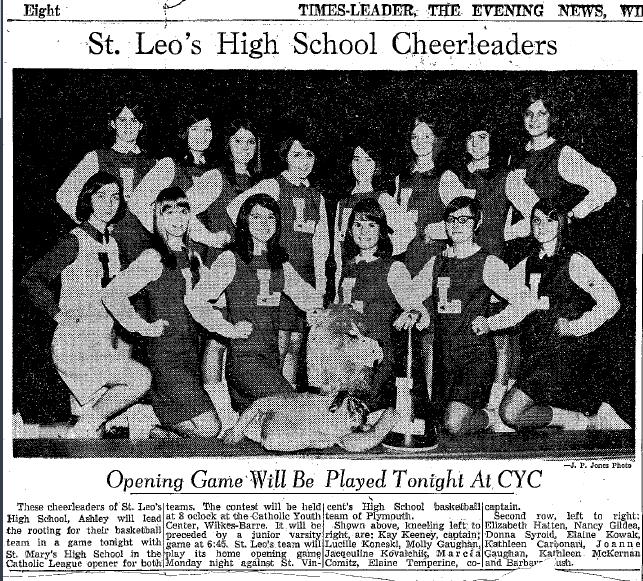 St Leo's Cheerleaders